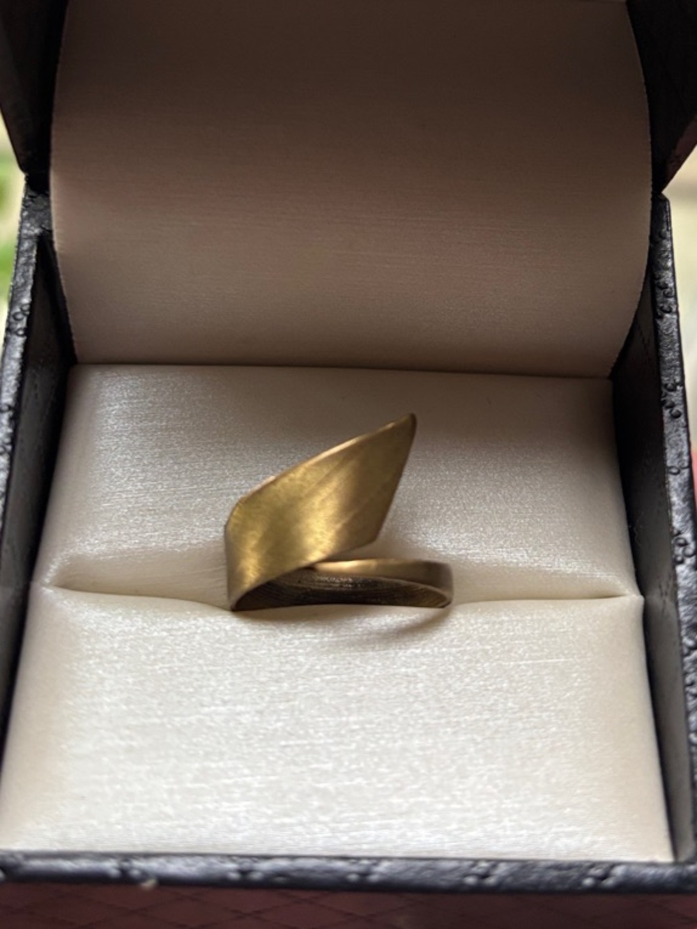 Hand Made Ring from a Cymbal